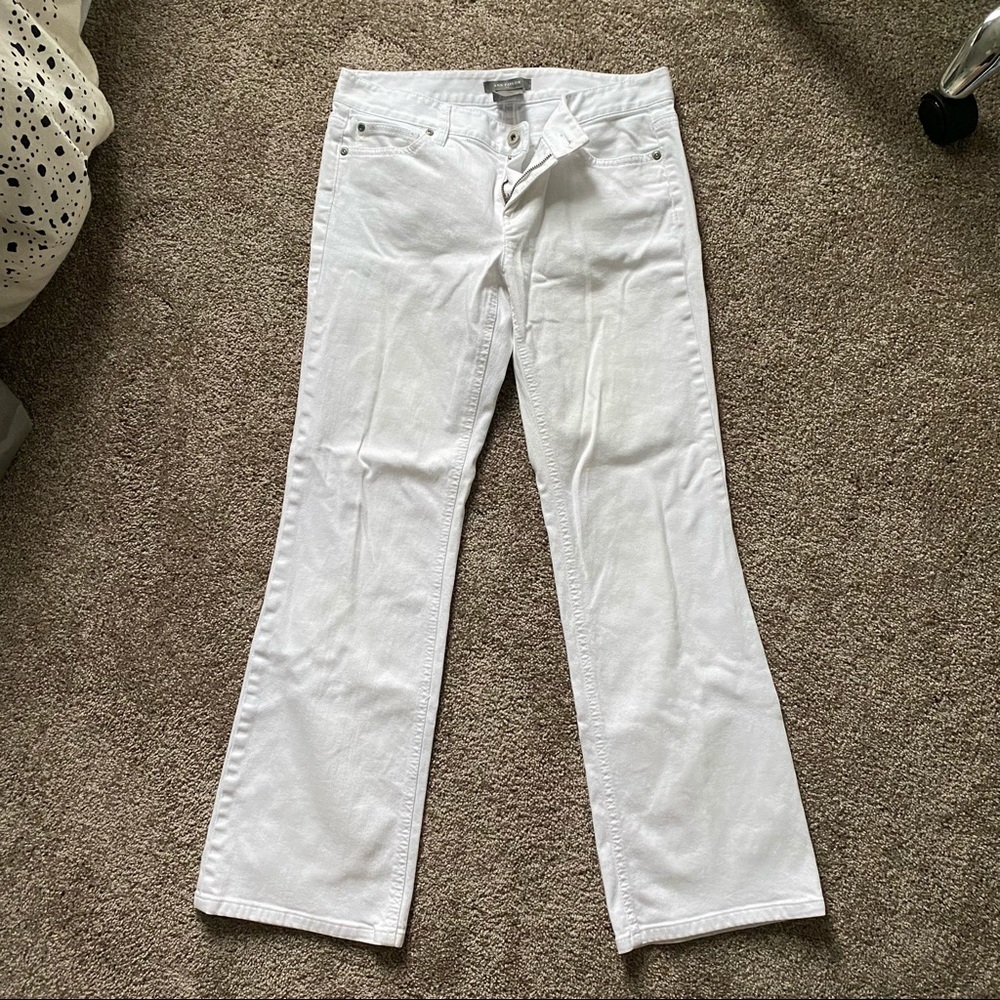 white jeans